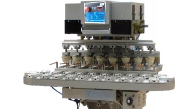 八色轉(zhuǎn)盤(pán)移印機(jī)（可抬頭）M